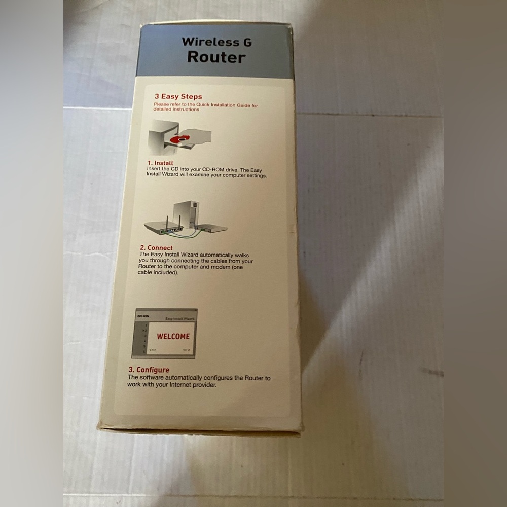 Belkin Wireless G Router 2006 5 x faster - Picture 6 of 6